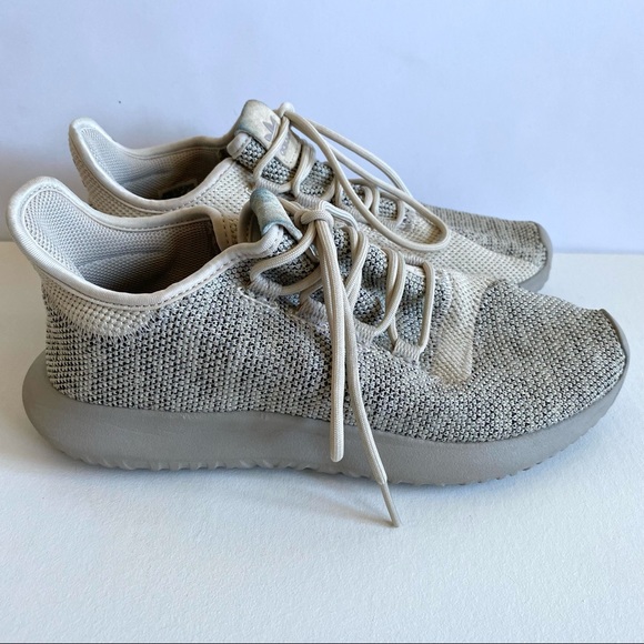 Adidas Tubular Knit Sneakers in Shadow Tan C012 - Picture 8 of 10